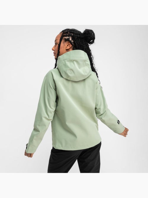 Casaco de caminhada hardshell para mulher - Kiabi Casaco de caminhada hardshell para mulher - Kiabi