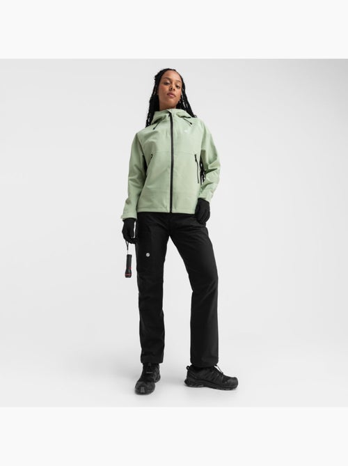 Casaco de caminhada hardshell para mulher - Kiabi Casaco de caminhada hardshell para mulher - Kiabi