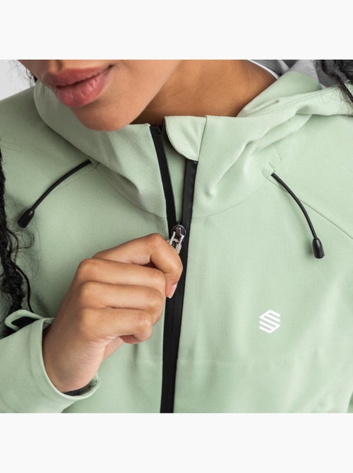 Casaco de caminhada hardshell para mulher - Kiabi Casaco de caminhada hardshell para mulher - Kiabi