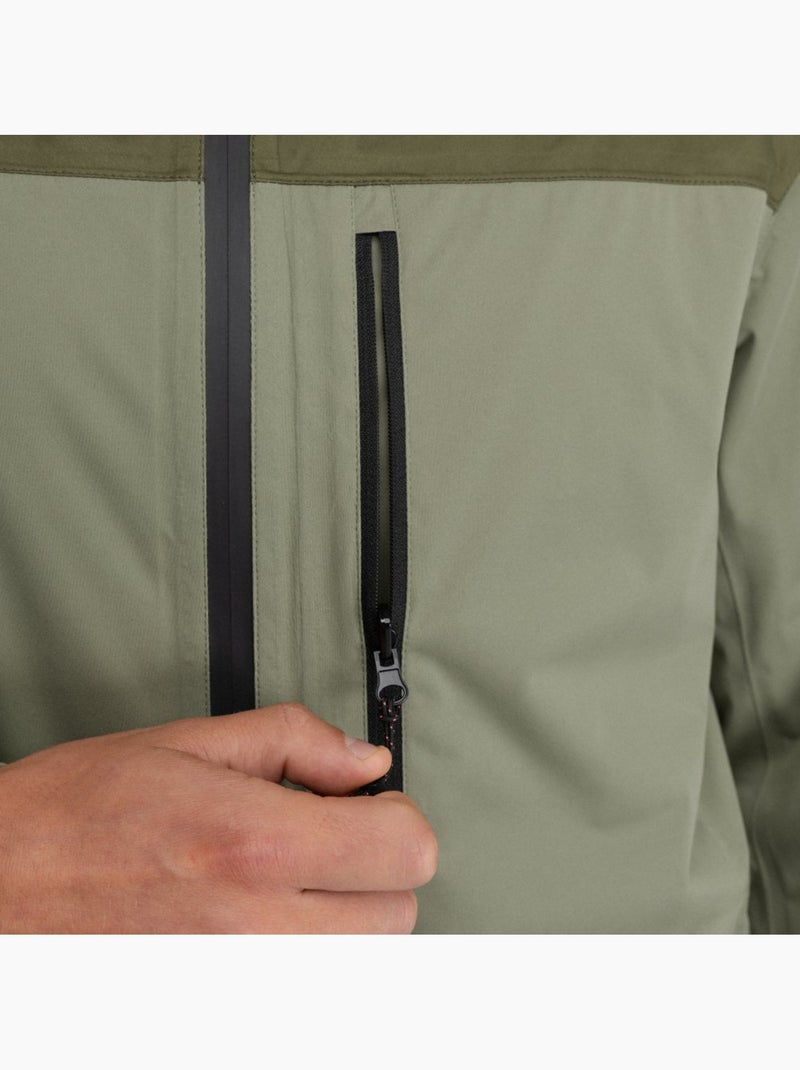 Casaco de caminhada impermeável para homem Verde - Kiabi