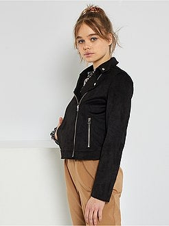 Casaco de camurça sintética - Kiabi