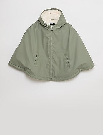 Casaco de chuva tipo poncho - coleção "fácil de vestir