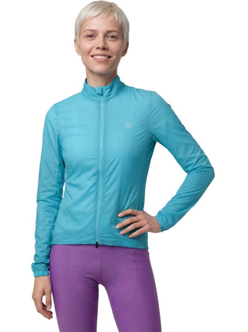 Casaco de ciclismo corta-vento ultraleve mulher - Kiabi