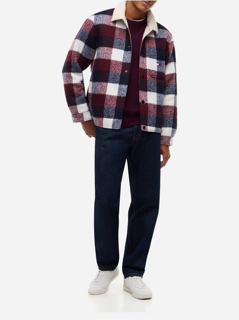Casaco de corte reto - tommy jeans Multicolorido - Kiabi