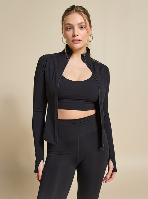 Casaco de desporto com fecho - (ekstract) - Kiabi