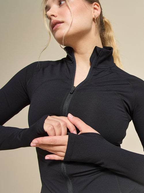 Casaco de desporto com fecho - (ekstract) - Kiabi