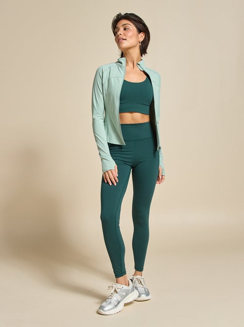 Casaco de desporto com fecho - (ekstract) - Kiabi