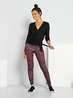 Casaco de desporto estilo cruzado - Kiabi