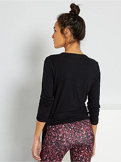 Casaco de desporto estilo cruzado - Kiabi