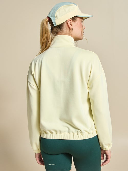 Casaco de desporto gola alta com fecho - (ekstract) - Kiabi