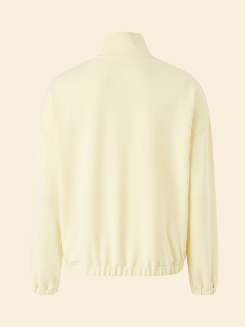 Casaco de desporto gola alta com fecho - (ekstract) Amarelo - Kiabi