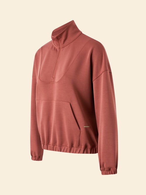 Casaco de desporto gola alta com fecho - (ekstract) - Kiabi