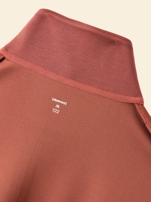 Casaco de desporto gola alta com fecho - (ekstract) - Kiabi