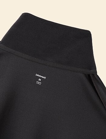 Casaco de desporto gola alta com fecho - (ekstract)