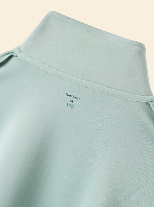 Casaco de desporto gola alta com fecho - (ekstract) - Kiabi