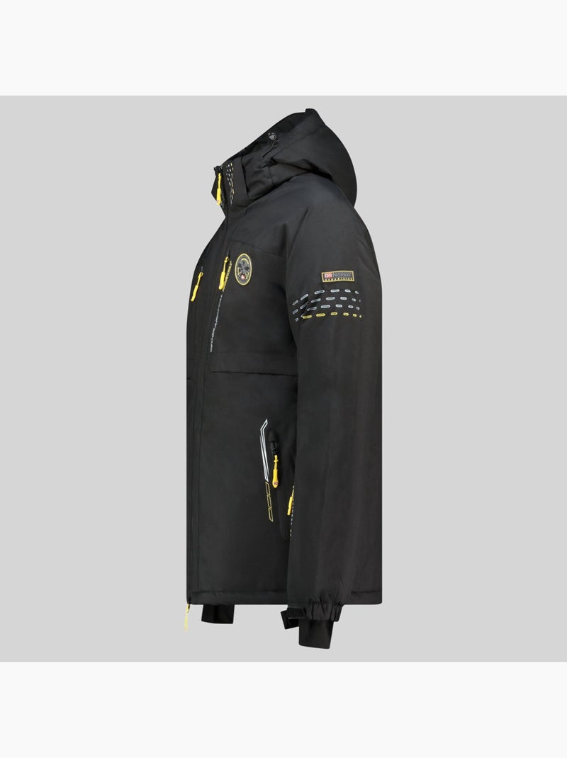 Casaco de esqui com capuz waldo – geographical norway Preto - Kiabi