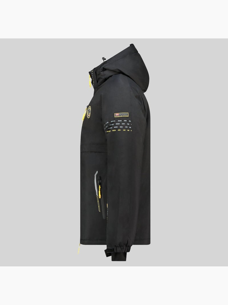 Casaco de esqui com capuz waldo – geographical norway Preto - Kiabi