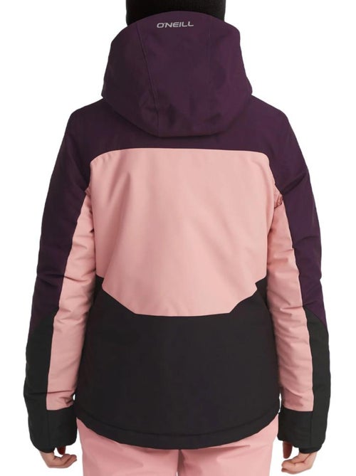 Casaco de esqui feminino o'neill carbonite bordeaux/rosa - Kiabi Casaco de esqui feminino o'neill carbonite bordeaux/rosa - Kiabi