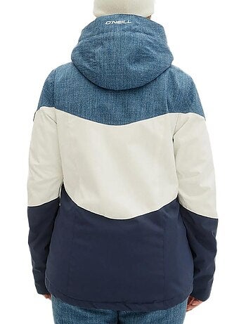 Casaco de Esqui Feminino O'Neill Coral Branco/Azul