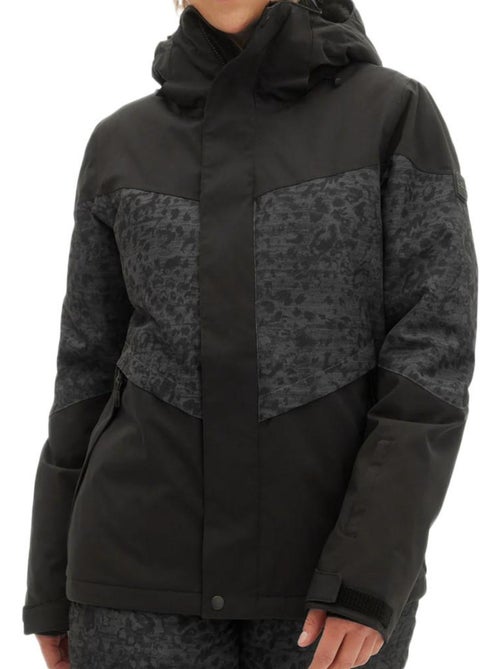 Casaco de Esqui Feminino O'Neill Coral Preto/Cinzento - Kiabi Casaco de Esqui Feminino O'Neill Coral Preto/Cinzento - Kiabi