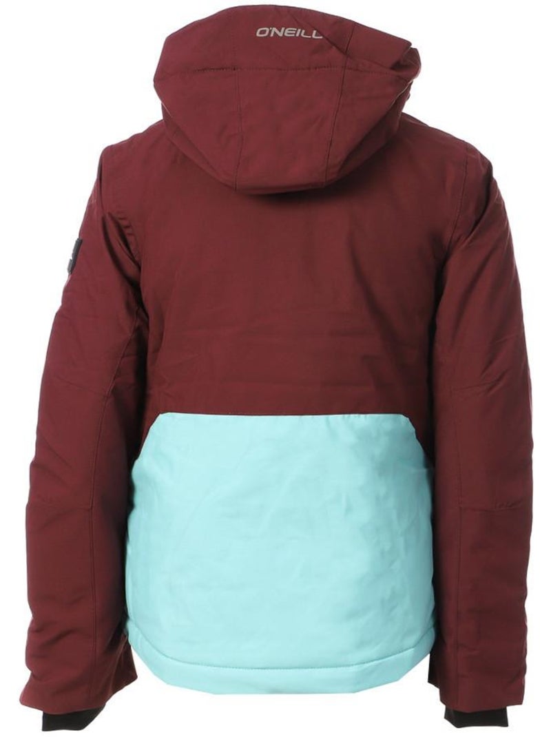 Casaco de Esqui O'Neill Arsenite para Menina Turquesa/Bordô Azul-turquesa - Kiabi