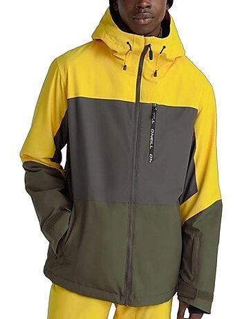 Casaco de Esqui O'Neill Carbonite para Homem Amarelo/Caqui