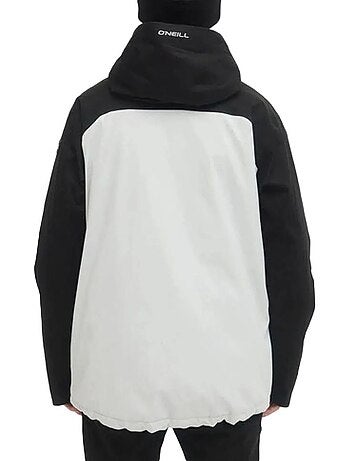 Casaco de ski o'neill total disorder para homem amarelo fluorescente/preto