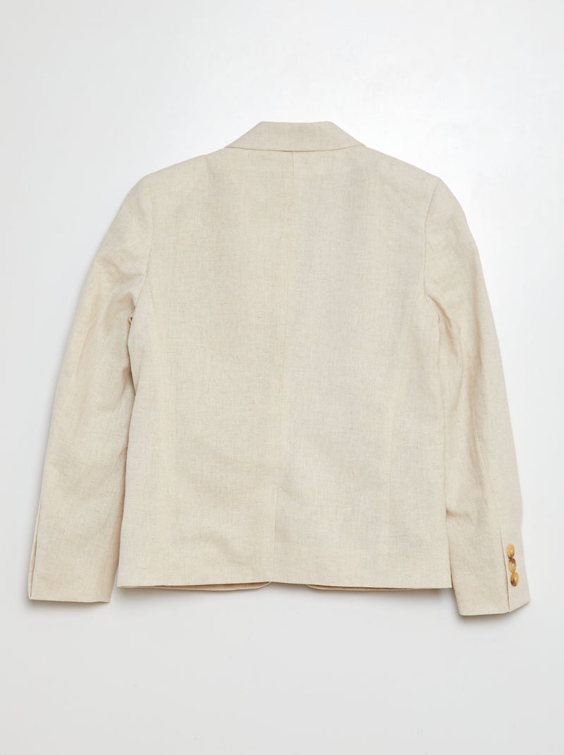 Casaco de fato BEGE - Kiabi