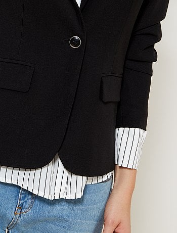 Casaco de fato com 1 botão - Kiabi