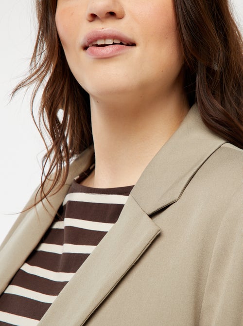 Casaco de fato comprido - Kiabi