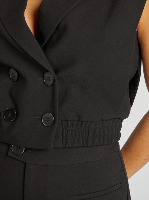 Casaco de fato crop - Kiabi