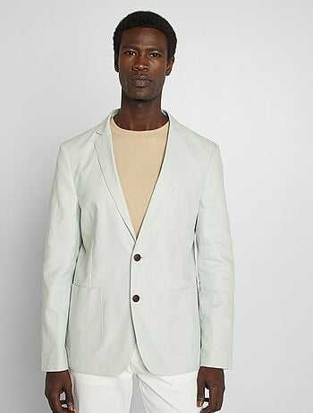 Casaco de fato de corte justo/slim fit