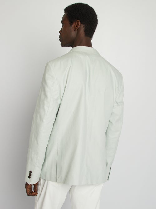 Casaco de fato de corte justo/slim fit - Kiabi