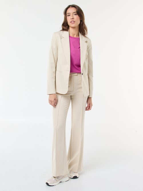 Casaco de fato de manga comprida - Kiabi