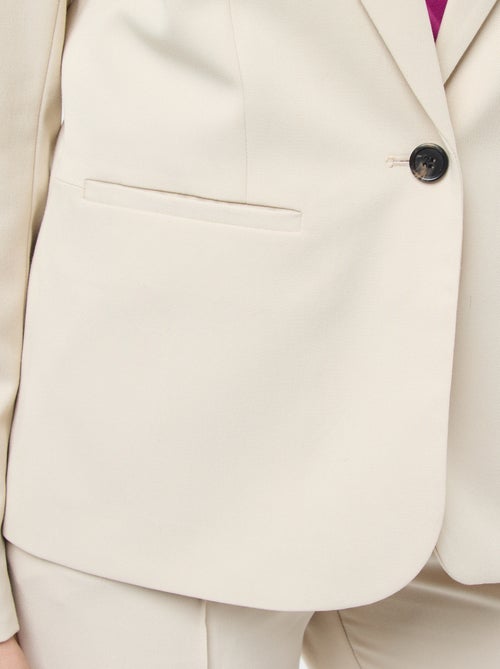 Casaco de fato de manga comprida - Kiabi