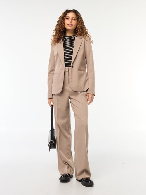 Casaco de fato de manga comprida - Kiabi