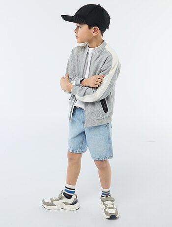 Casaco de fato de treino bicolor