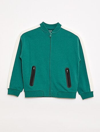 Casaco de fato de treino bicolor