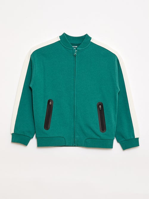 Casaco de fato de treino bicolor - Kiabi