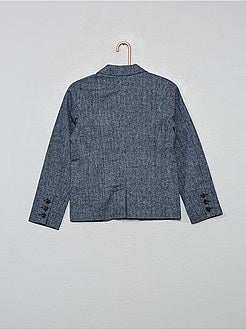 Casaco de fato em linho e algodão - Kiabi