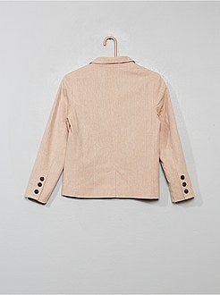 Casaco de fato em linho e algodão - Kiabi