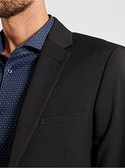 Casaco de fato extra slim em sarja - Kiabi