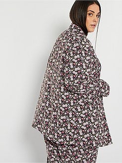 Casaco de fato florido - Kiabi