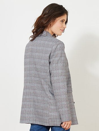 Casaco de fato 'Príncipe de Gales' - Kiabi