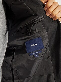Casaco de fato regular em twill - Kiabi
