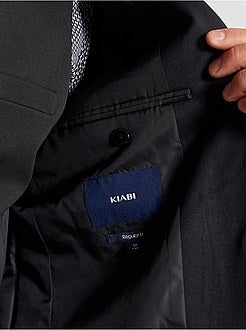 Casaco de fato regular em twill - Kiabi