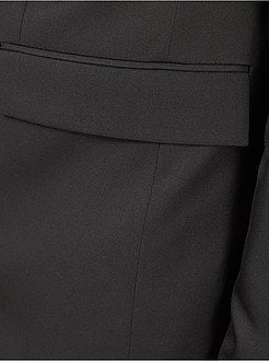 Casaco de fato regular em twill - Kiabi