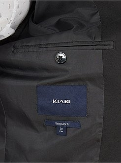Casaco de fato regular em twill - Kiabi