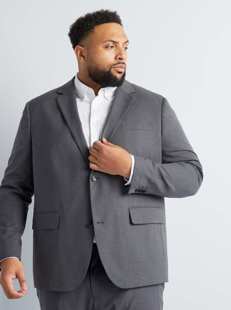 Casaco de fato slim CINZA - Kiabi