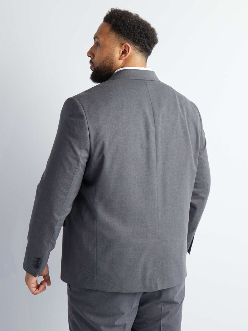 Casaco de fato slim CINZA - Kiabi